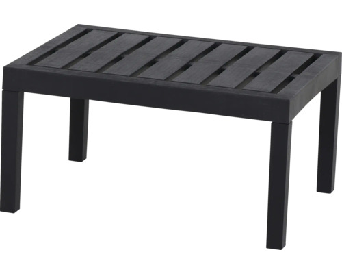 Rechteckiger Gartentisch mit Holzlatten
