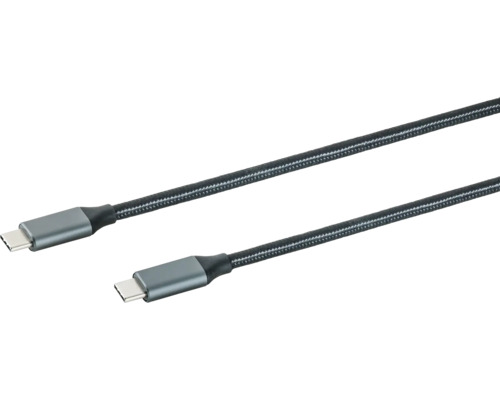 Câble de charge à très grande vitesse USB 3.1 Gen 2x2 20 Gbps 100 W 20V/5A câble Bleil noir 1,50 m Câble de charge à très grande vitesse USB 3.1 Gen 2x2 20 Gbps 100 W 20V/5A câble Bleil noir 1,50 m