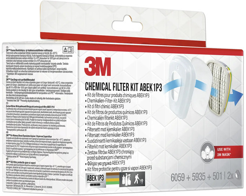 3M Kit de filtres chimiques ABEK1P3