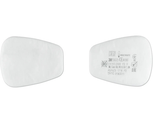 Filtre à particules fines 3M 5925 de classe P2