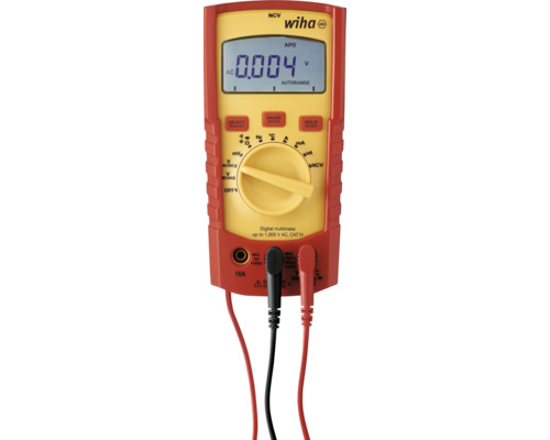 Wiha Digital Multimeter mit Messleitungen