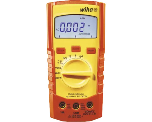 Digitales Multimeter Wiha bis 600 V AC, CAT IV