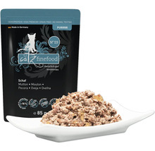 Aliment pour chat Catz Finefood à l''agneau, 85 grammes