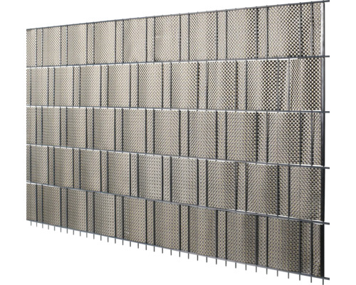 Clôture à double fil avec structure à mailles pour l''extérieur