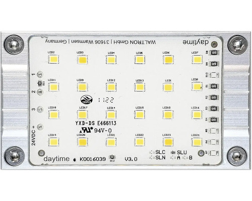 Éclairage d'aquarium Daytime Pro-Modul SunLike Ultra LED 7,5 W eau douce 6000-7000 Kelvin spectre complet lumière blanche SMD-LED avec une efficacité de la puce jusqu'à 230 lumen/watt Éclairage d'aquarium Daytime Pro-Modul SunLike Ultra LED 7,5 W eau douce 6000-7000 Kelvin spectre complet lumière blanche SMD-LED avec une efficacité de la puce jusqu'à 230 lumen/watt