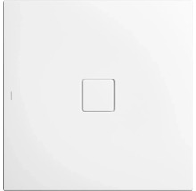 Quadratische Duschwanne mit Ablaufgarnitur