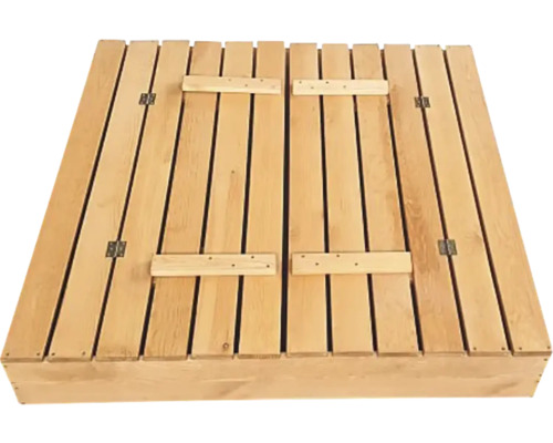 Holzsandkasten mit Deckel