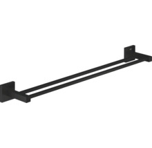 Badetuchhalter Grohe Quickfix Start Cube doppelt 600 mm schwarz matt 411042430