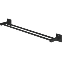 Badetuchhalter Grohe Quickfix Start Cube doppelt 600 mm schwarz matt 411042430