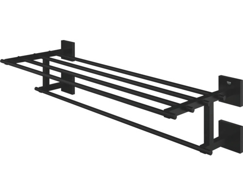 Porte-serviettes avec trois barres pour montage mural