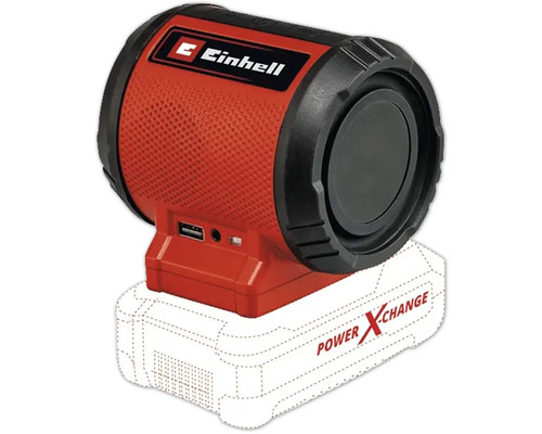 Haut-parleur sur batterie Einhell Power X-Change TC-SR 18 Li BT - Solo sans batterie ni chargeur