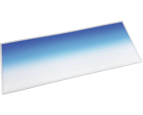 Paroi arrière LED Daytime backlight LIDO 120 paroi arrière d'aquarium éclairée, éclairage d'arrière plan, alu, ampoule LED 23 W 598 x 458 x 22 mm