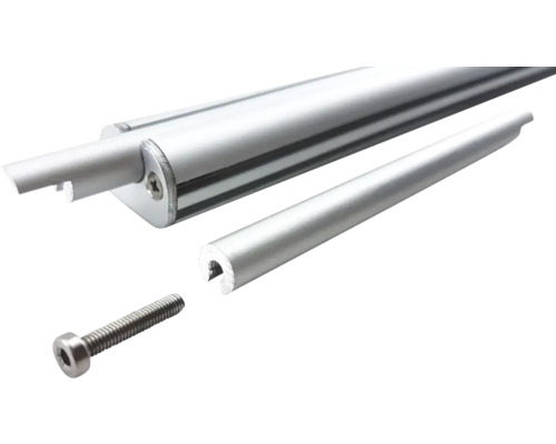 Profilé en aluminium avec vis de fixation