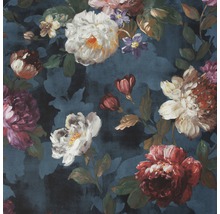 Papier peint intissé 108623 Prestige fleurs bleu