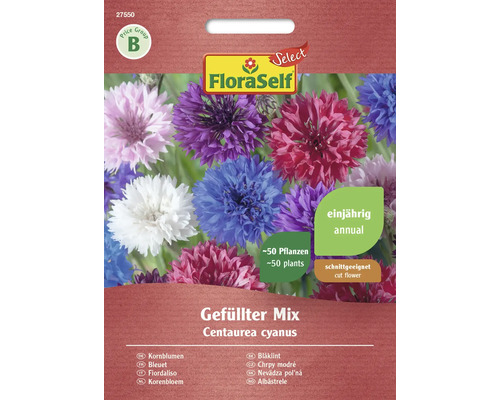 Bleuet FloraSelf Select graines fixées graines de fleurs mélange complet