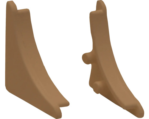 Deux dents de fraise de sol en métal