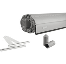 Rollladen mit Führungsschienen und Zubehör