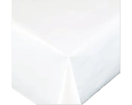Nappe en plastique PEVA blanc 130x160 cm
