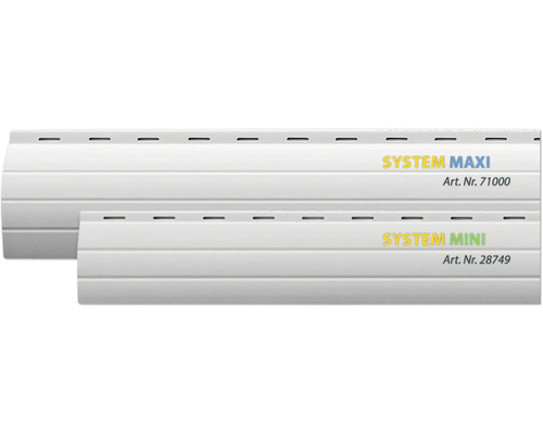 Profilés de volet roulant System Maxi et Mini