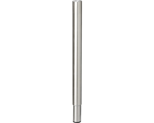 Tarrox Tischbein verstellbar 60-90 cm Ø50 mm, Edelstahl Dekor Zylindrischer Edelstahlbehälter