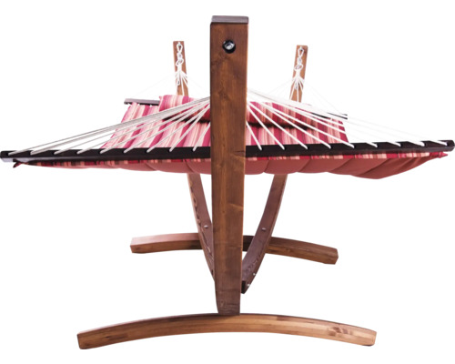 Hamac avec cadre en bois