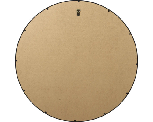 Runde Spiegelrückseite mit Aufhängung