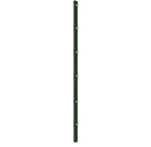 Poteaux 6 x 4 x 260 cm pour clôture de 203 cm de hauteur RAL 6005 vert mousse