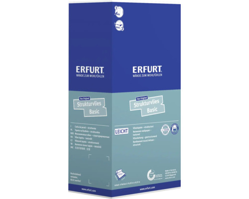 Emballage de la toile de verre structurée Basic de Erfurt