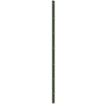 Poteaux 6 x 4 x 300 cm pour clôture de 243 cm de hauteur RAL 6005 vert mousse