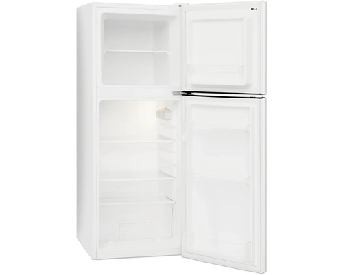 Geöffneter Kühlschrank mit Gefrierfach