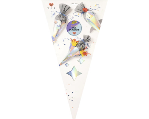 Kit de bricolage cornets de scolarisation Space