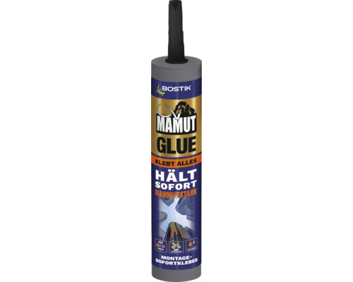 Colle de montage BOSTIK MAMUT GLUE 290 ml Bostik Mamut colle de montage instantanée