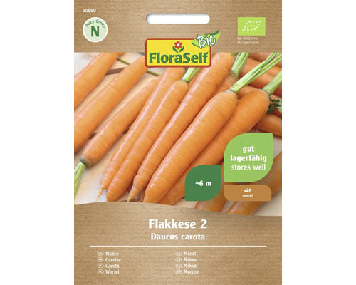 Carotte FloraSelf Bio graines de légumes