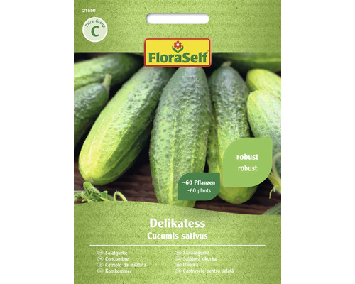 Concombre Delikatess FloraSelf semence stable graines de légumes
