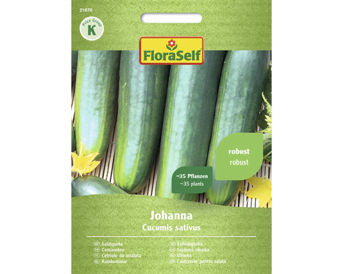 Concombre Johanna FloraSelf semence stable graines de légumes