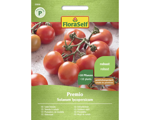 Tomate pour salade Premio FloraSelf F1 hybride graines de légumes