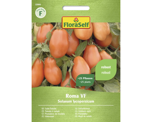 Tomate pour salade Roma FloraSelf semence stable graines de légumes