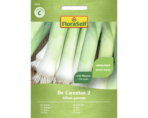 Poireau De Carentan 2- FloraSelf graines fixées graines de légumes