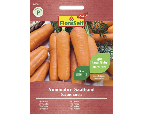 Carotte FloraSelf Select graines de légumes