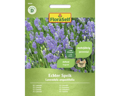 Lavendel Speik FloraSelf Samenfestes Saatgut Kräutersamen