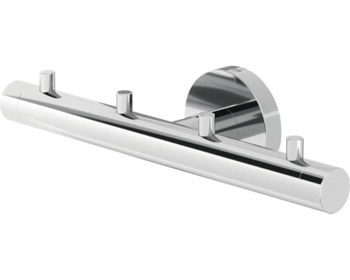 Patère triple en métal