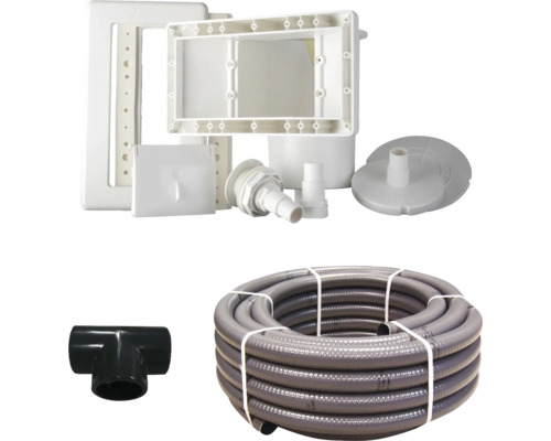 Pool Skimmer Set mit Schlauch und Zubehör