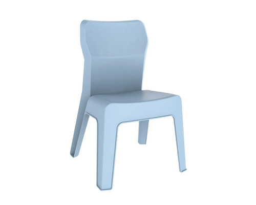Chaise pour enfants Jan en plastique 38x38,6x59,5 cm bleu