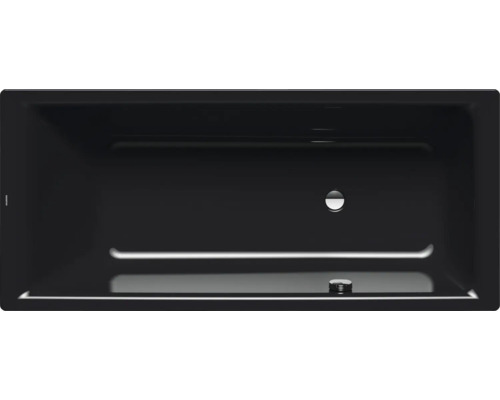 Baignoire KALDEWEI PURO 684 70 x 160 cm noir brillant 258400010701 Baignoire noire avec garniture d''écoulement