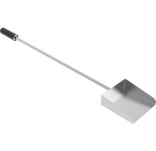 Ascheschaufel aus Metall mit langem Griff