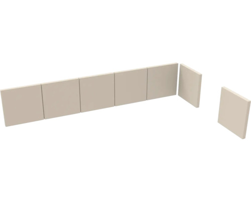 Rechteckige Wandfliesen aus Keramik