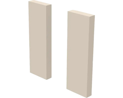 Zwei Wandverkleidungen