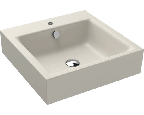 Lavabo standard KALDEWEI PURO 46 x 46 cm warm grey 10 mat avec revêtement Emaillé 901306013668