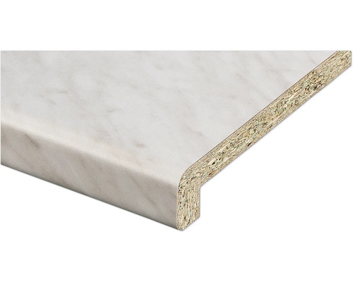 Fensterbank Marmor 0990 CR mit Blende 1500x200x20 mm Dekorplatte mit Marmoroptik