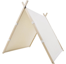 Tente de jeu en bois et tissu